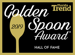 Florida Trend's Golden Spoon Hall of Fame Logo